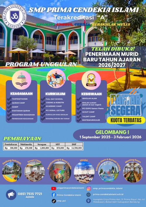 PPDB GEL 1 2026 / 2027