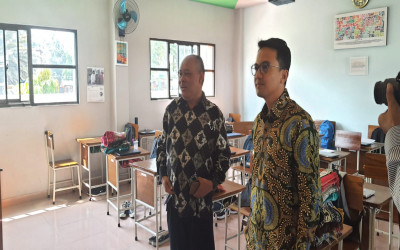 H. Sahrul Gunawan Disuguhi Pertanyaan Siswa SMP PCI, Soal Jabatan Wakil Bupati